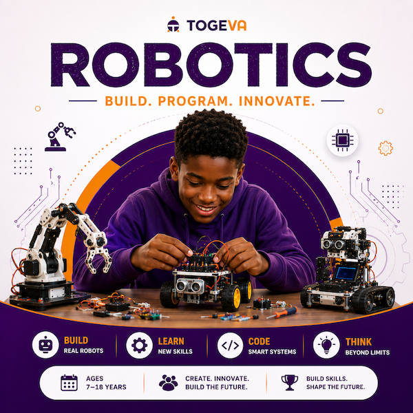 Togeva STEAM Summer School 2026 — young innovators learning technology